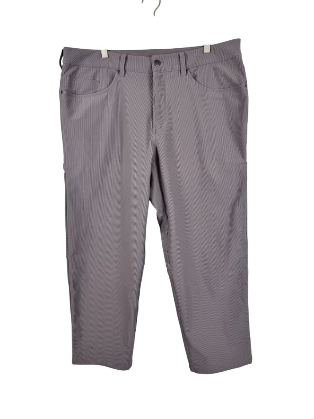 Lululemon Mens Gray ABC Pants Corduroy Size 38 Comfortable Durable